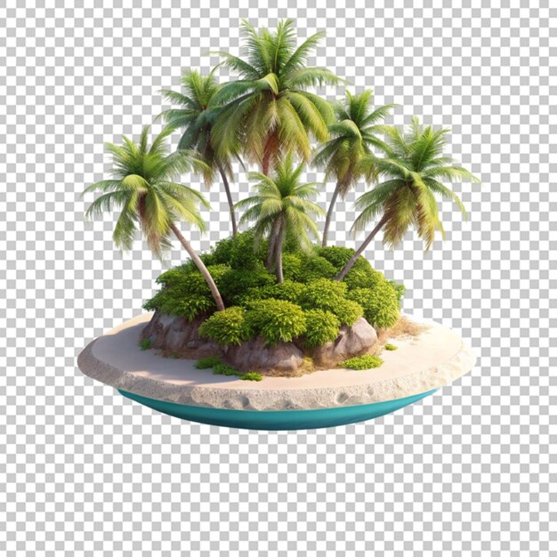 PSD 3d-insel