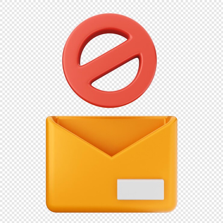 PSD 3d internet security protection email mail message chat block spam