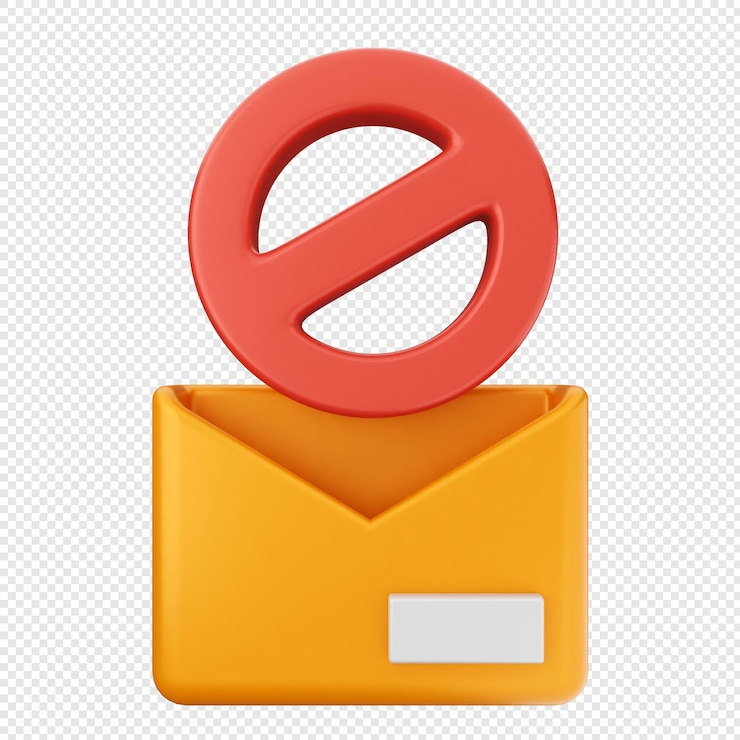 PSD 3d internet security protection email mail message chat block