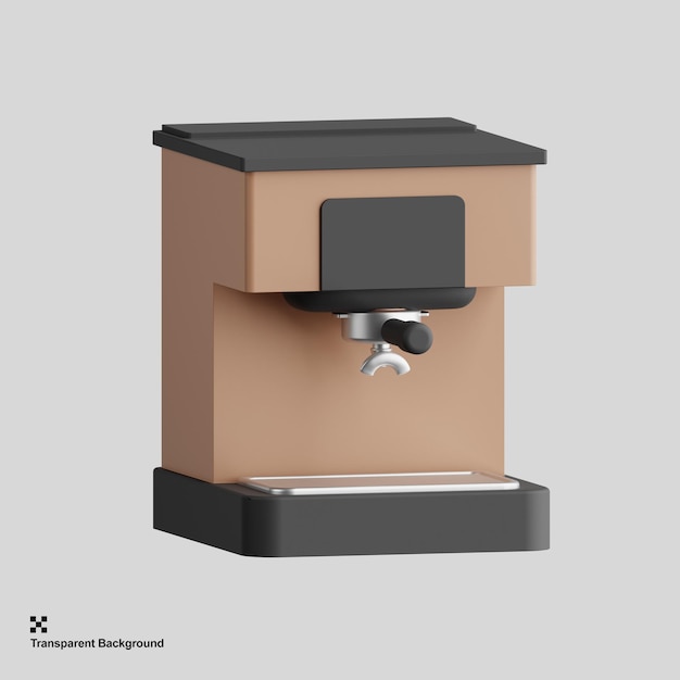 3d-kaffeemaschine