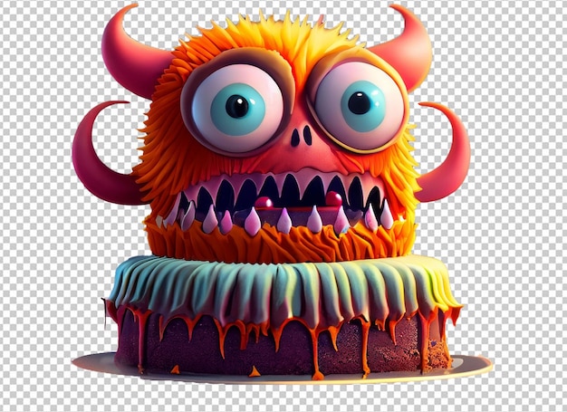 PSD 3d-kuchenmonster