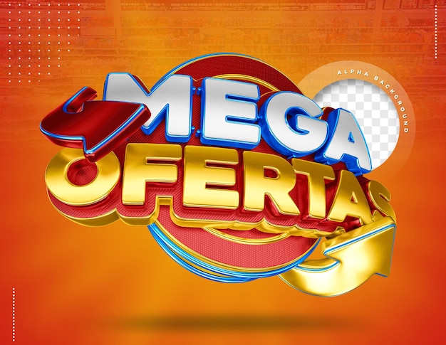 3D LABEL MEGA OFERTAS PARA COMPOSIÇÃO NO BRASIL