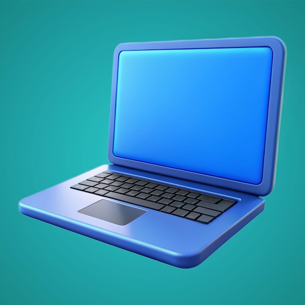 PSD 3d-laptop-abschnittspfad