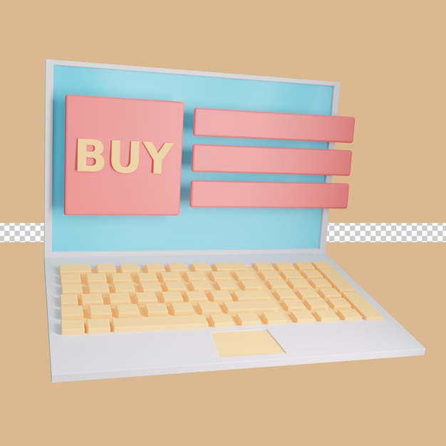 PSD 3d-laptop