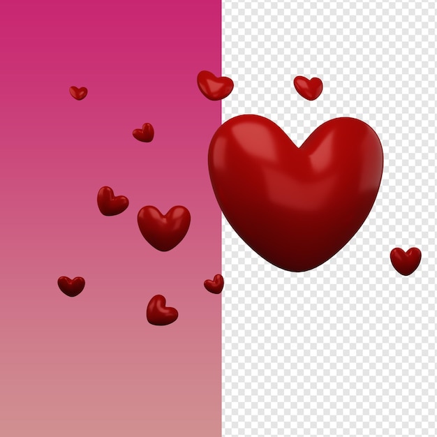 PSD 3d liebe