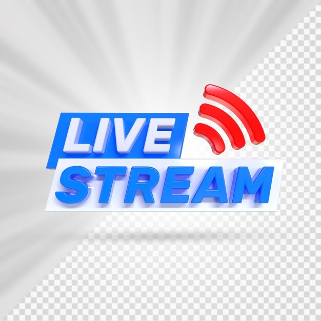 3D-Live-Streaming-Elemente