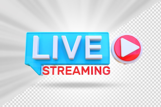3D-Live-Streaming-Elemente