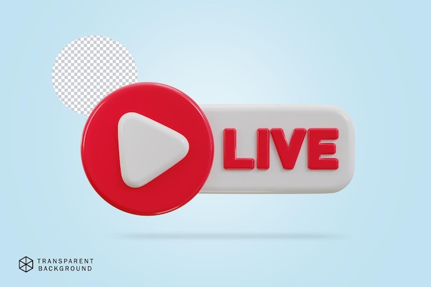 3D-Live-Streaming-Symbol