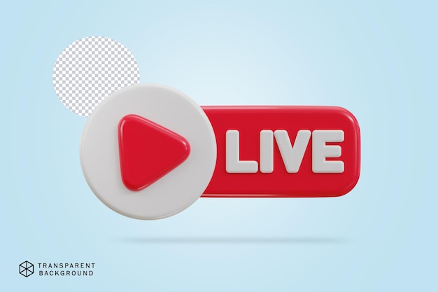 3D-Live-Streaming-Symbol