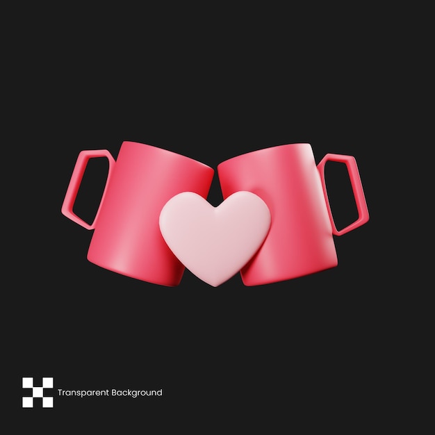 3D-Love-Cup-Symbol