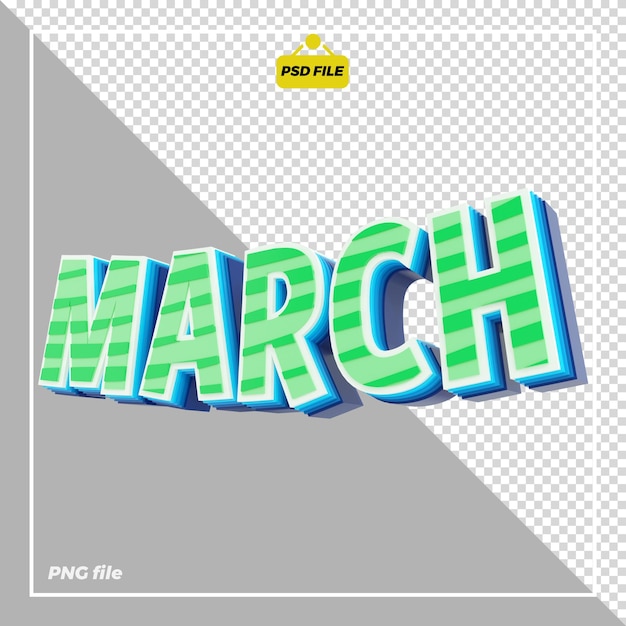 3D Marschdesign