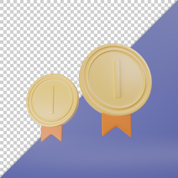 3D-Medaille