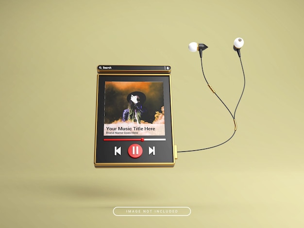 3D-Media-Player-Modell
