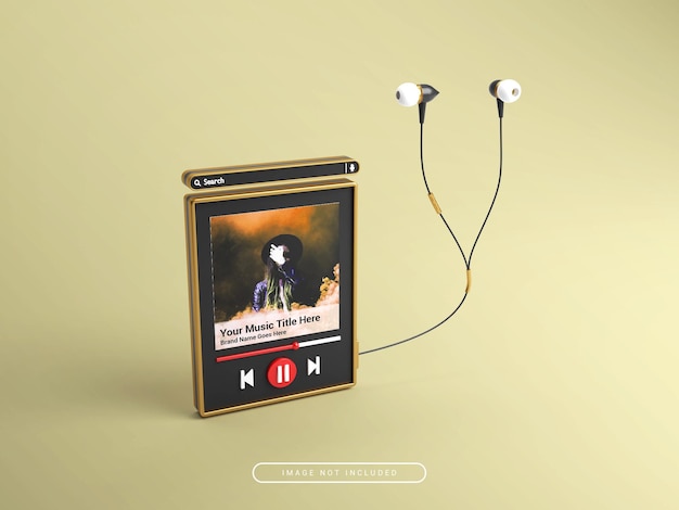 3D-Media-Player-Modell