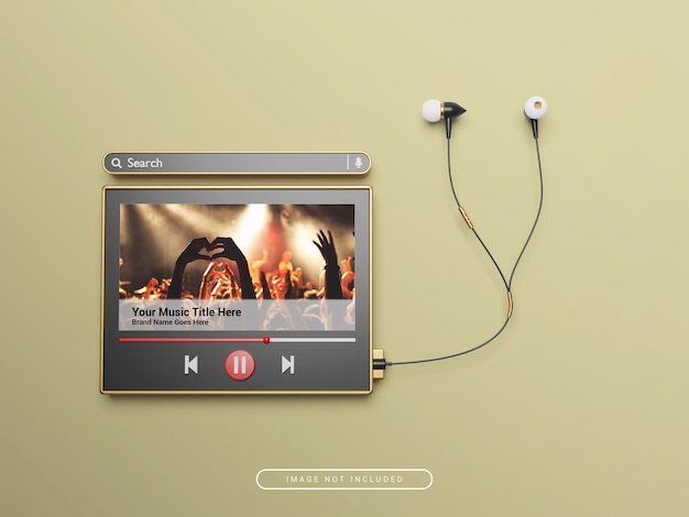 3D-Media-Player-Modell