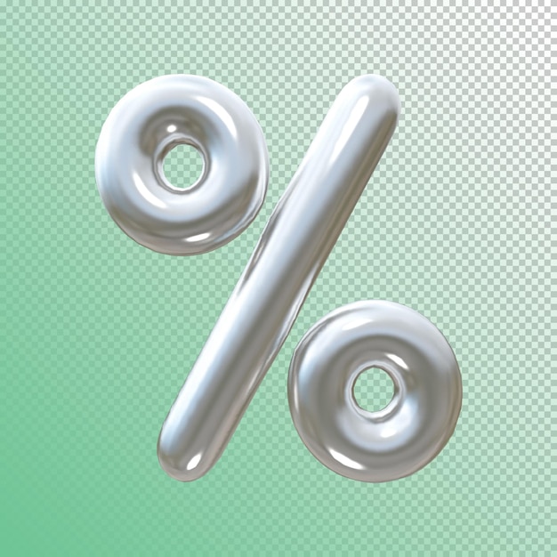 3D-metallische Prozentsätze