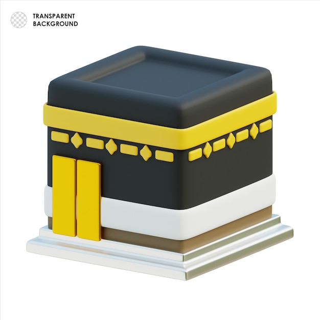 3D Model of Kaaba Holy Islamic Shrine in Mecca