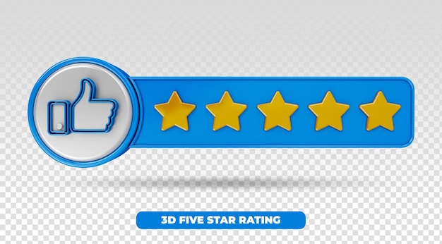 3d model star rating user reviews rating rating concept enjoying the app