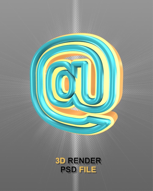3D-Modell von 3D-Poster