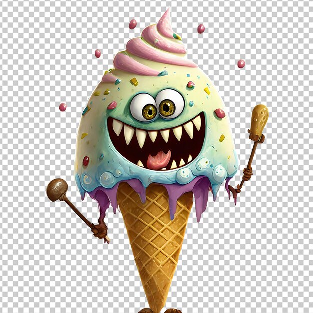 PSD 3d-monster-eis