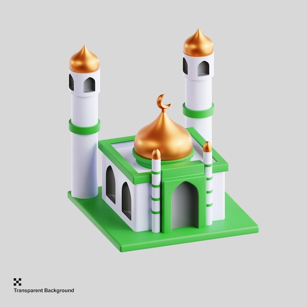 PSD 3d-moschee-symbol