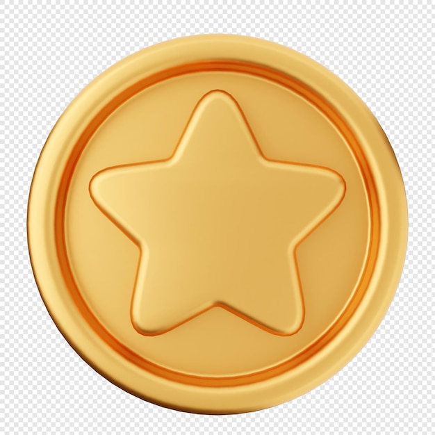 3D-Münzen-Dollar-Geld-Symbol