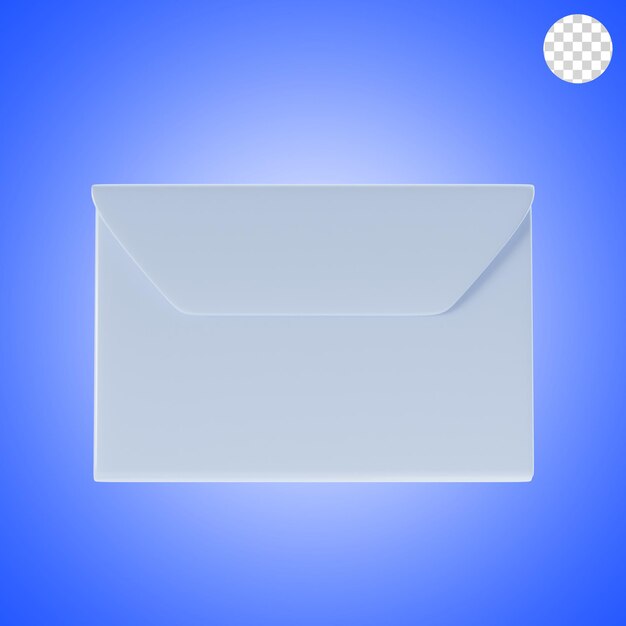 3D-Nachrichten-Symbol