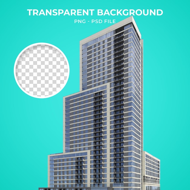 3d North Shore Towers Edificio commerciale