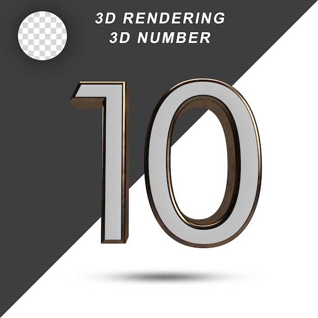 3d número 10