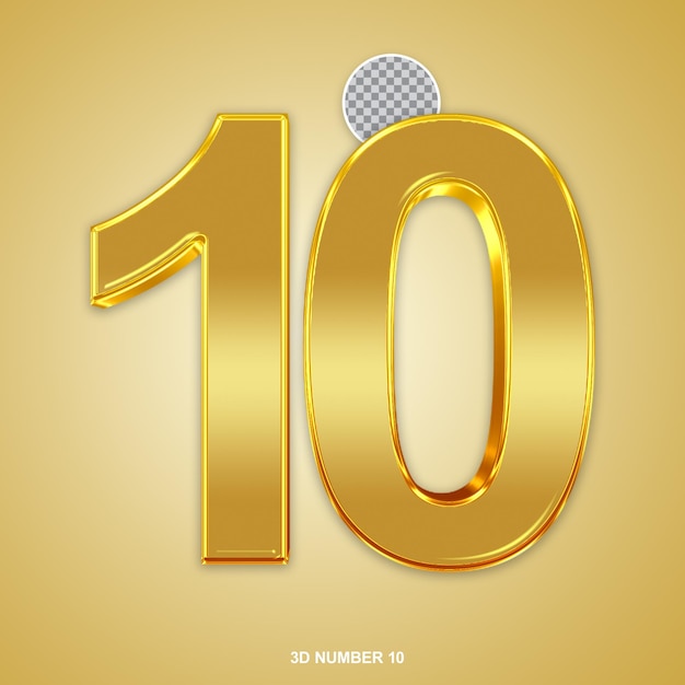 3D NÚMERO 10