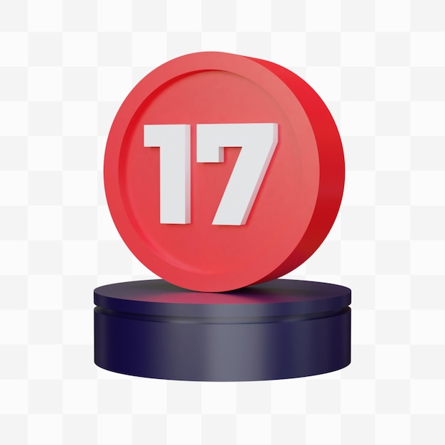 3D número 17