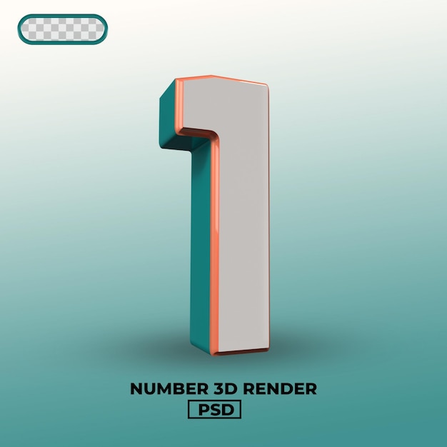 PSD 3d número 1