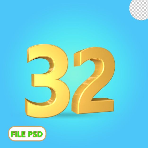 3d número 32