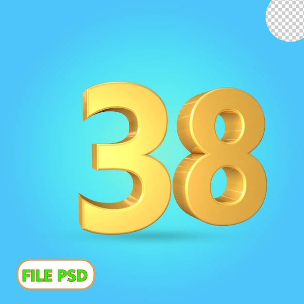 3d número 38