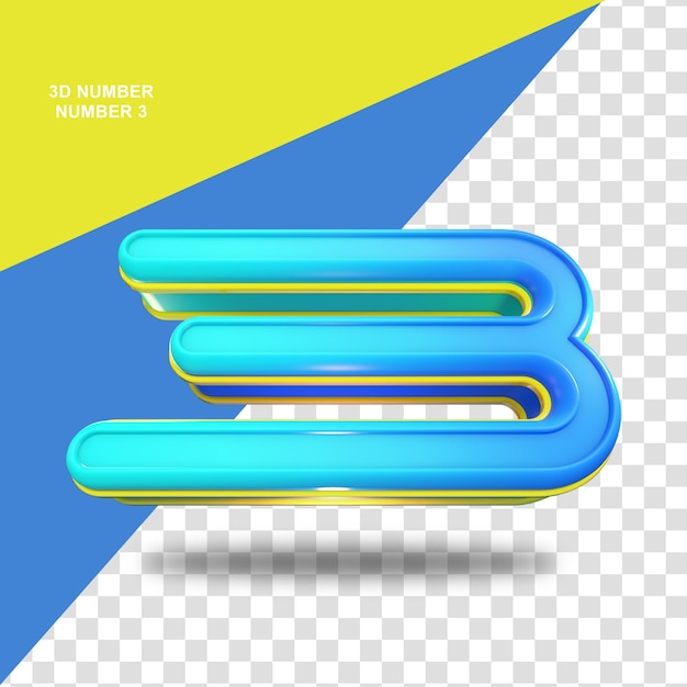 3d número 3