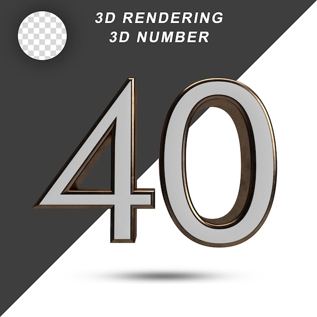 3d número 40