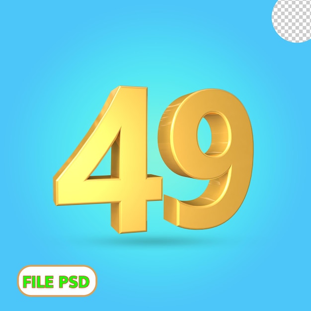 3d número 49