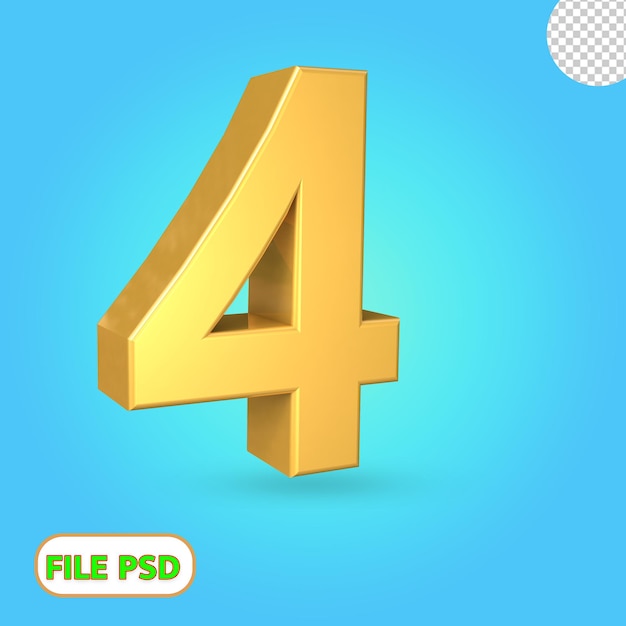 3d número 4