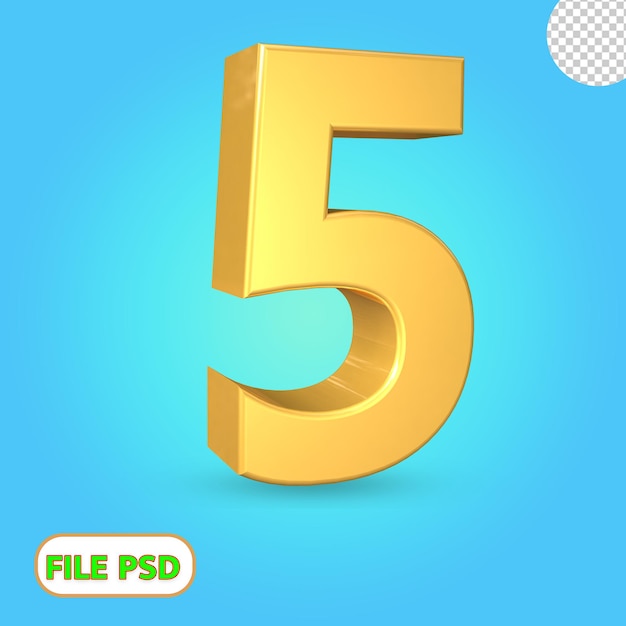 3d número 5