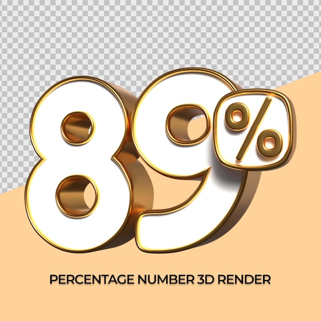 3d número 89 descuento porcentaje de oro para elemento sle informe de descuento