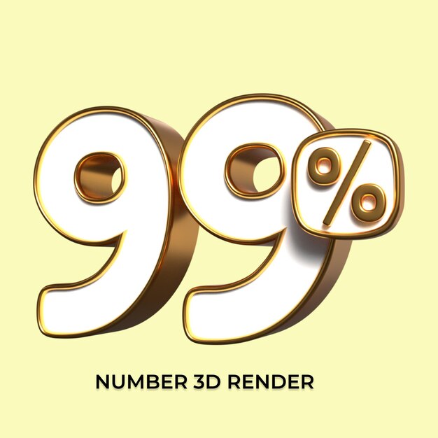 PSD 3d número 99 porcentaje oro venta