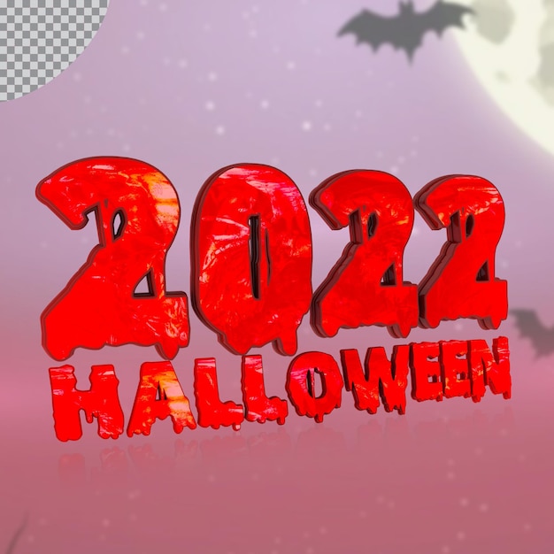 3d nummer 2022 von halloween