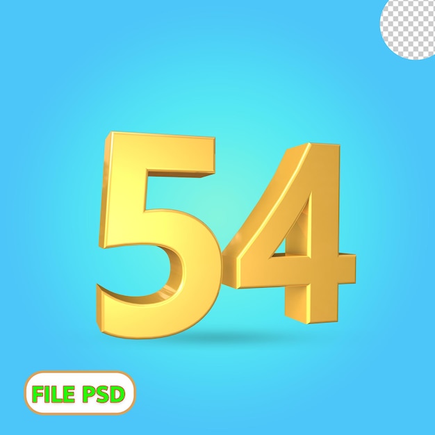 3D-Nummer 54