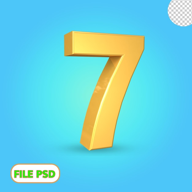 3D-Nummer 7