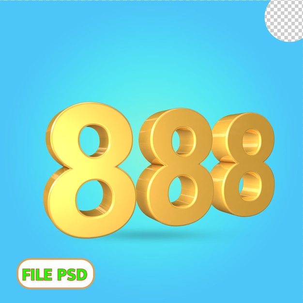 3D-Nummer888