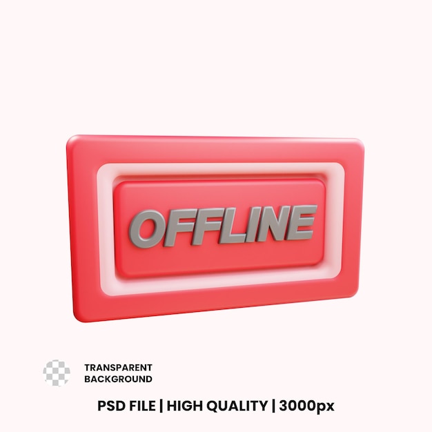 3D-Offline-Symbolobjekt