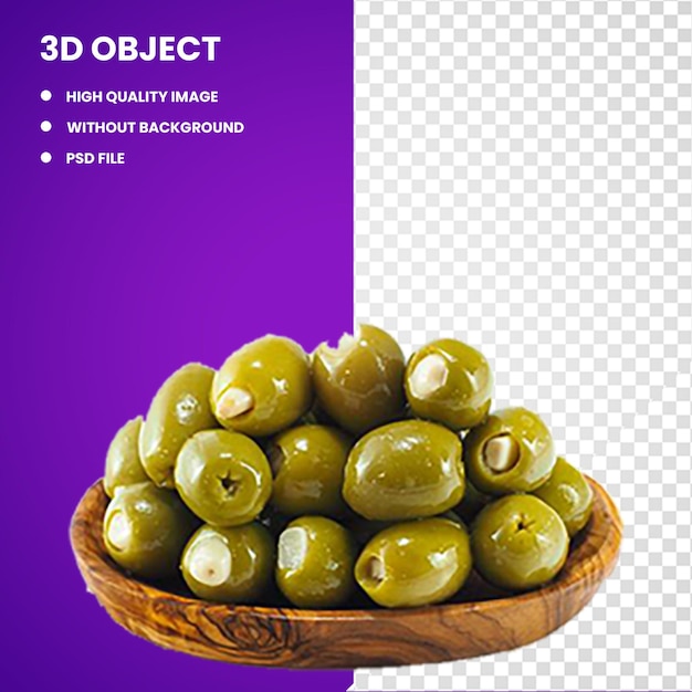 3d Olive Superfood olive alimentaire olive