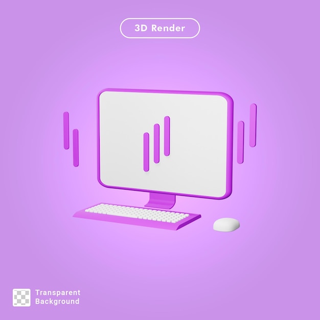 3D-Online-Lernen am Computer Free Psd