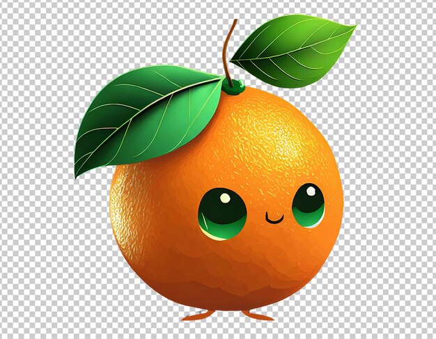 PSD 3d orange