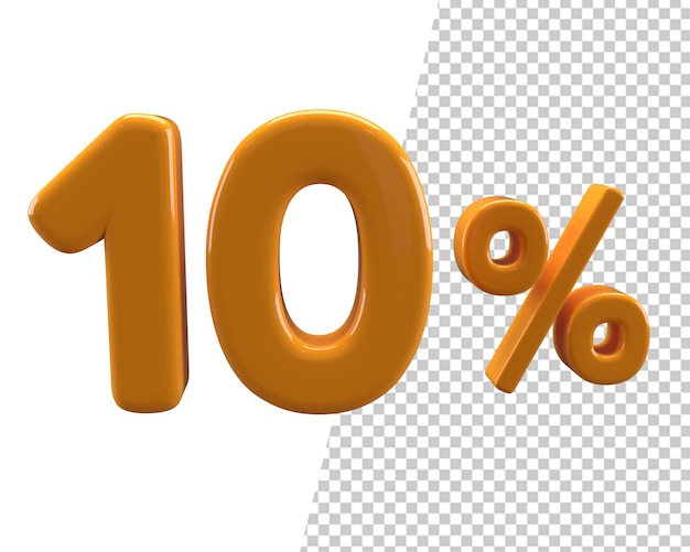 3d oro 10 per cento di sconto